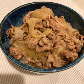 早い！安い！美味い！簡単牛丼♪